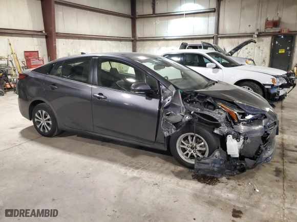 2019 Toyota Prius LE with VIN JTDL9RFU5K3010784, listed as a Copart auction lot 48804235 with 42,516 mi miles and Salvage Title. Bid and sale history available at carsss.com. Image 4.