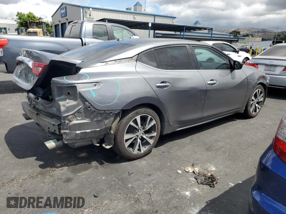 2016 Nissan Maxima S with VIN 1N4AA6AP2GC416209, listed as a Copart auction lot 56875135 with 200,762 mi miles and Salvage title. Bid and sale history available at DreamBid. Image 3.