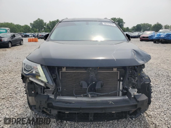 2018 Nissan Pathfinder SV with VIN 5N1DR2MM9JC604772, listed as a Copart auction lot 59741915 with 92,516 mi miles and Salvage title. Bid and sale history available at DreamBid. Image 5.