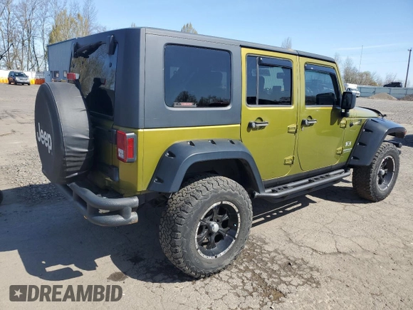 2008 Jeep Wrangler Unlimited X with VIN 1J4GA39118L528479, listed as a Copart auction lot 50953825 with 171,156 mi miles and Salvage Title. Bid and sale history available at carsss.com. Image 3.