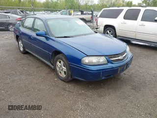2005 Chevrolet Impala with VIN 2G1WF52EX59391260, listed as a IAAI auction lot 42168938 with 151,885 mi miles and . Bid and sale history available at DreamBid. Image 1.