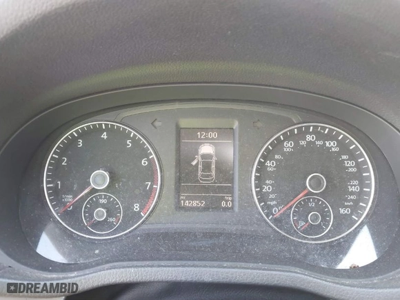 2015 Volkswagen Passat 1.8T SE w/Sunroof & Nav with VIN 1VWBT7A34FC040166, listed as a IAAI auction lot 41852383 with 142,852 mi miles. Bid and sale history available at carsss.com. Image 7.