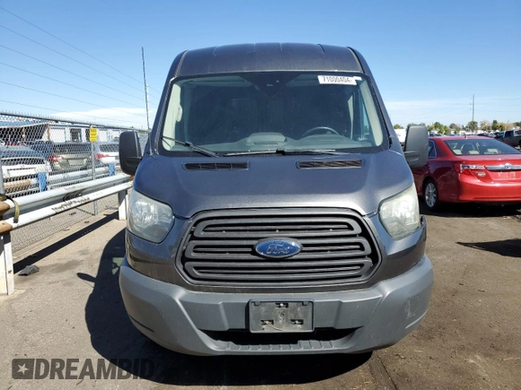 2016 Ford Transit Cargo with VIN 1FTYR2CG4GKA83525, listed as a Copart auction lot 71000404 with 75,150 mi miles and Salvage title. Bid and sale history available at DreamBid. Image 5.