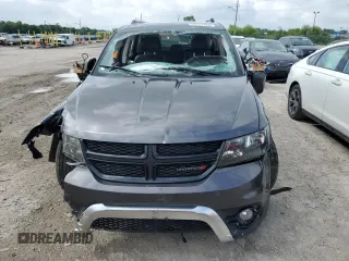 2015 Dodge Journey Crossroad with VIN 3C4PDDGG7FT633491, listed as a Copart auction lot 59751435 with Not provided miles and Salvage title. Bid and sale history available at DreamBid. Image 5.