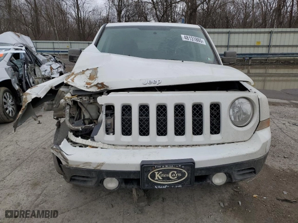 2012 Jeep Patriot Sport with VIN 1C4NJRBB8CD564045, listed as a Copart auction lot 48131865 with 122,352 mi miles and Salvage Title. Bid and sale history available at carsss.com. Image 5.