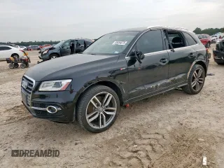 2014 Audi SQ5 Premium Plus z VIN WA1CGAFP8EA088536, wystawiony jako Copart lot #58494075 z przebiegiem 56 857 mil mil oraz Szkoda całkowita • Salvage title. Historia ofert i sprzedaży dostępna na DreamBid. Obrazek 1.