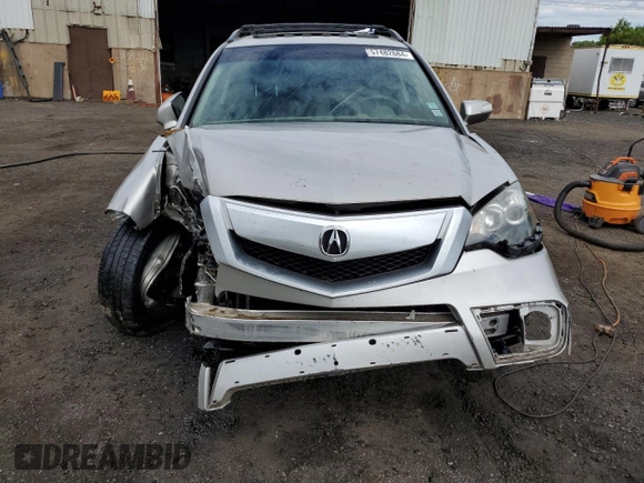 2011 Acura RDX with VIN 5J8TB1H2XBA007152, listed as a Copart auction lot 49800265 with 117,002 mi miles and Salvage Title. Bid and sale history available at carsss.com. Image 5.