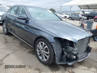 2016 Mercedes-Benz C C 300 with VIN 55SWF4JB7GU145594, listed as a IAAI auction lot 42063696 with 105,636 mi miles. Bid and sale history available at carsss.com. Image 1.