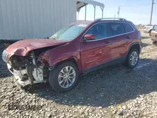 2019 Jeep Cherokee Latitude Plus with VIN 1C4PJLLB8KD267134, listed as a Copart auction lot 43425905 with 67,910 mi miles and Salvage Title. Bid and sale history available at carsss.com. Image 1.