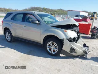 2015 Chevrolet Equinox LS z VIN 1GNALAEKXFZ122470, wystawiony jako IAAI lot #41996395 z przebiegiem 177 571 mil mil oraz . Historia ofert i sprzedaży dostępna na DreamBid. Obrazek 1.