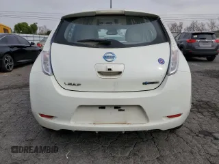 2011 Nissan LEAF SL with VIN JN1AZ0CP1BT003531, listed as a Copart auction lot 45995125 with 32,001 mi miles and Clean Title. Bid and sale history available at carsss.com. Image 6.