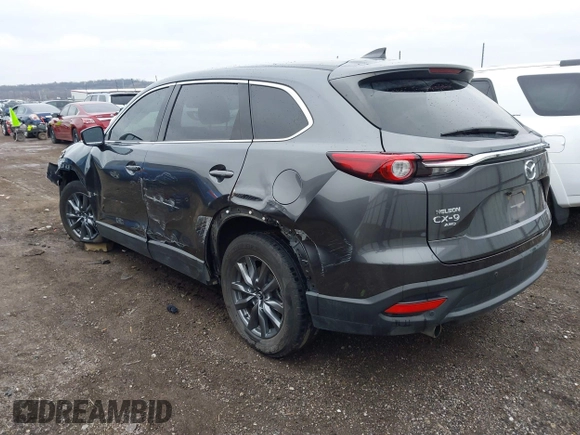 2021 Mazda CX-9 Touring with VIN JM3TCBCY1M0530928, listed as a IAAI auction lot 41555908 with 78,253 mi miles. Bid and sale history available at carsss.com. Image 3.