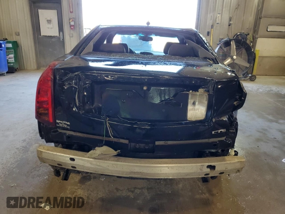 2007 Cadillac CTS with VIN 1G6DP577670148244, listed as a Copart auction lot 73038204 with 206,014 mi miles and Salvage Title. Bid and sale history available at carsss.com. Image 6.