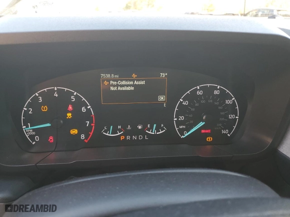 2024 Ford Maverick XLT with VIN 3FTTW8J9XRRB09022, listed as a Copart auction lot 49846685 with 7,538 mi miles and Salvage Title. Bid and sale history available at carsss.com. Image 9.