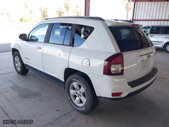 2016 Jeep Compass High Altitude Edition with VIN 1C4NJCEA2GD735653, listed as a IAAI auction lot 41877178 with 225,670 mi miles. Bid and sale history available at carsss.com. Image 3.