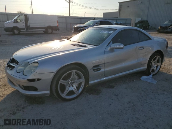 2004 Mercedes-Benz SL 55/63 AMG с VIN WDBSK74F24F074497, выставлен на аукционе Copart как лот 75643484 с пробегом 93 657 миль миль и Списание • Salvage title. История ставок и продаж доступна на DreamBid. Изображение 1.
