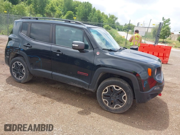2016 Jeep Renegade Trailhawk with VIN ZACCJBCT7GPE27420, listed as a IAAI auction lot 42588078 with 129,458 mi miles and . Bid and sale history available at DreamBid. Image 1.