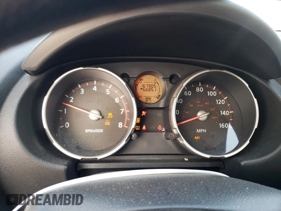 2008 Nissan Rogue SL with VIN JN8AS58V18W131480, listed as a Copart auction lot 44159515 with 167,905 mi miles and Salvage Title. Bid and sale history available at DreamBid. Image 9.