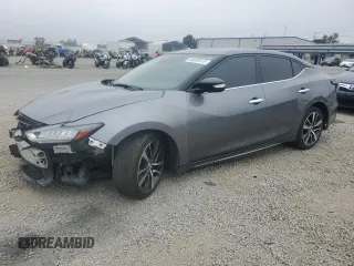 2020 Nissan Maxima SV with VIN 1N4AA6CV2LC377109, listed as a Copart auction lot 60680515 with 101,181 mi miles and Salvage title. Bid and sale history available at DreamBid. Image 1.