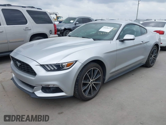 2016 Ford Mustang EcoBoost with VIN 1FA6P8TH1G5205884, listed as a IAAI auction lot 41699277 with 54,530 mi miles. Bid and sale history available at carsss.com. Image 17.
