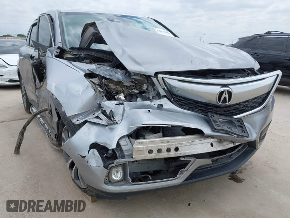 2016 Acura MDX w/Tech with VIN 5FRYD3H42GB008644, listed as a IAAI auction lot 42035686 with 96,467 mi miles. Bid and sale history available at carsss.com. Image 6.