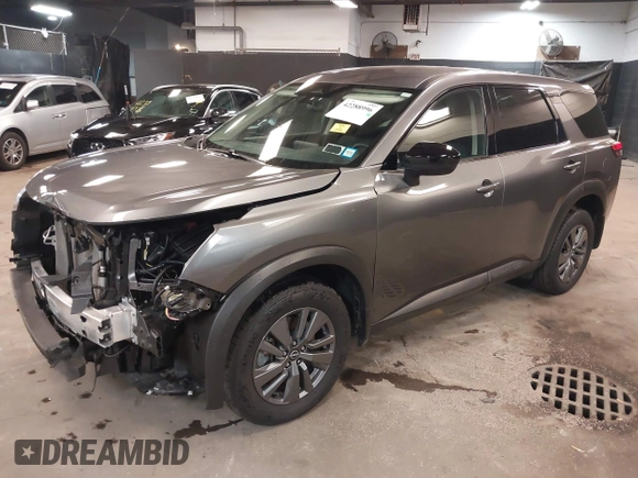 2024 Nissan Pathfinder S with VIN 5N1DR3AC8RC296622, listed as a IAAI auction lot 42288996 with 8,791 mi miles and . Bid and sale history available at DreamBid. Image 18.