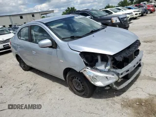 2017 Mitsubishi Mirage ES z VIN ML32F3FJ5HHF08931, wystawiony jako Copart lot #58854815 z przebiegiem 97 886 mil mil oraz Czysty tytuł • Clean title. Historia ofert i sprzedaży dostępna na DreamBid. Obrazek 4.