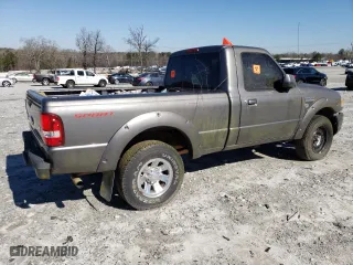 2007 Ford Ranger XL with VIN 1FTYR10U17PA23354, listed as a Copart auction lot 48611805 with 127,019 mi miles and Clean Title. Bid and sale history available at carsss.com. Image 3.