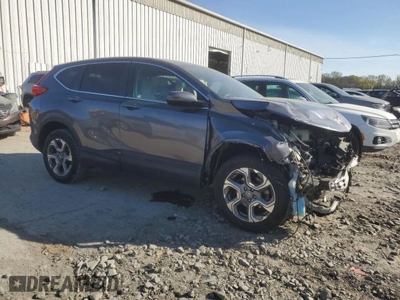 2019 Honda CR-V EX with VIN 2HKRW2H51KH626714, listed as a Copart auction lot 54062155 with 72,921 mi miles and Salvage Title. Bid and sale history available at carsss.com. Image 4.