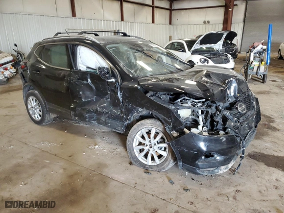 2020 Nissan Rogue Sport SV with VIN JN1BJ1CW2LW640565, listed as a Copart auction lot 75993084 with 0 mi miles and Salvage Title. Bid and sale history available at carsss.com. Image 4.