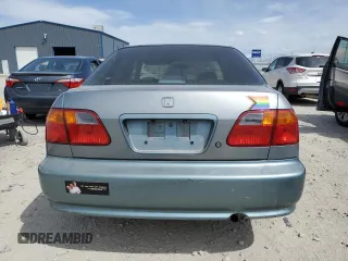 2000 Honda Civic VP with VIN 2HGEJ6612YH502054, listed as a Copart auction lot 53097445 with 171,322 mi miles and Salvage Title. Bid and sale history available at carsss.com. Image 6.