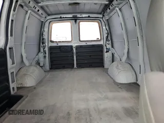 2018 GMC Savana Cargo Van with VIN 1GTW7AFGXJ1343958, listed as a Copart auction lot 41998885 with 96,467 mi miles and Salvage Title. Bid and sale history available at carsss.com. Image 10.