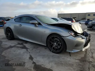 2016 Lexus RC 200t F Sport z VIN JTHHA5BC5G5001385, wystawiony jako Copart lot #48736855 z przebiegiem 123 957 mil mil oraz Szkoda całkowita • Salvage title. Historia ofert i sprzedaży dostępna na DreamBid. Obrazek 4.