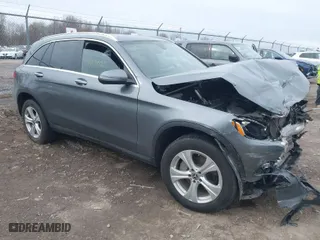 2018 Mercedes-Benz GLC with VIN WDC0G4KB9JV020215, listed as a IAAI auction lot 41929901 with 90,436 mi miles. Bid and sale history available at carsss.com. Image 1.