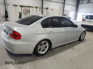2008 BMW 3 Series 328i with VIN WBAVA37538NL52412, listed as a Copart auction lot 52848775 with 116,788 mi miles and Clean Title. Bid and sale history available at DreamBid. Image 3.