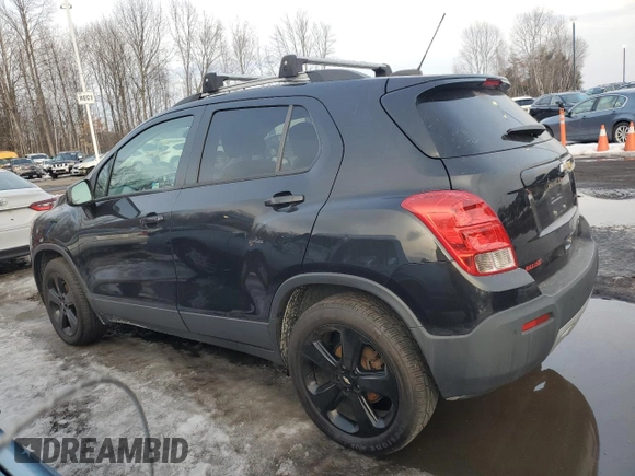 2016 Chevrolet Trax LTZ with VIN KL7CJRSB5GB707717, listed as a Copart auction lot 46509175 with 63,736 mi miles and Clean Title. Bid and sale history available at carsss.com. Image 2.