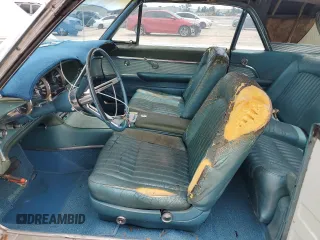 1961 Ford Thunderbird with VIN 1Y71Z127236, listed as a Copart auction lot 54090175 with 75,211 mi miles and Clean Title. Bid and sale history available at DreamBid. Image 7.