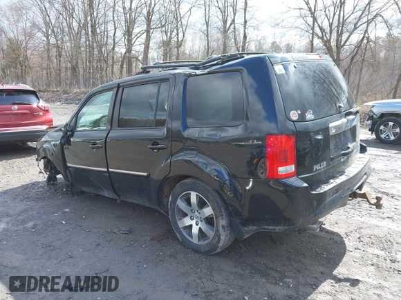 2012 Honda Pilot Touring with VIN 5FNYF4H93CB071923, listed as a IAAI auction lot 41946074 with 175,663 mi miles and . Bid and sale history available at carsss.com. Image 3.