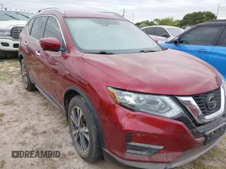 2019 Nissan Rogue SV with VIN 5N1AT2MT6KC765125, listed as a IAAI auction lot 41962842 with 71,067 mi miles. Bid and sale history available at carsss.com. Image 1.