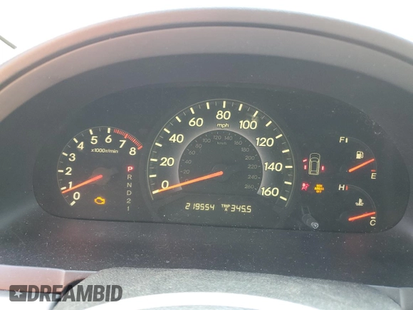 2006 Honda Odyssey EX-L with VIN 5FNRL38706B037805, listed as a Copart auction lot 57390365 with 219,554 mi miles and Salvage title. Bid and sale history available at DreamBid. Image 9.