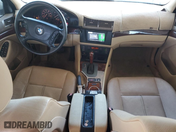 2003 BMW 5 Series 525iA with VIN WBADT434X3G026533, listed as a Copart auction lot 76182274 with 0 mi miles and Clean Title. Bid and sale history available at carsss.com. Image 8.