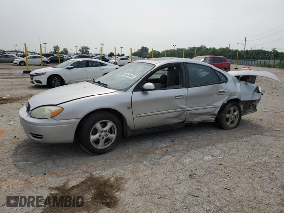 2004 Ford Taurus SES with VIN 1FAFP55S74G119390, listed as a Copart auction lot 60631865 with Not provided miles and Salvage title. Bid and sale history available at DreamBid. Image 1.