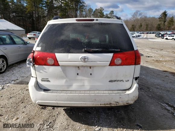 2007 Toyota Sienna CE with VIN 5TDZK23CX7S086430, listed as a Copart auction lot 86877164 with 101,264 mi miles and Clean Title. Bid and sale history available at carsss.com. Image 6.