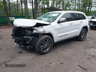 2018 Jeep Grand Cherokee Limited z VIN 1C4RJEBG1JC288705, wystawiony jako IAAI lot #42254117 z przebiegiem 117 479 mil mil oraz . Historia ofert i sprzedaży dostępna na DreamBid. Obrazek 18.
