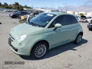 2013 FIAT 500 Pop with VIN 3C3CFFAR2DT749391, listed as a Copart auction lot 64789935 with 103,857 mi miles and Salvage title. Bid and sale history available at DreamBid. Image 1.
