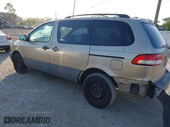 2003 Toyota Sienna CE with VIN 4T3ZF19C23U534111, listed as a IAAI auction lot 41951281 with 281,361 mi miles. Bid and sale history available at carsss.com. Image 3.