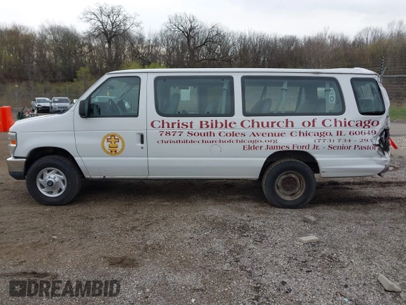 2010 Ford Econoline Passenger XL z VIN 1FBSS3BLXADA03000, wystawiony jako IAAI lot #42074166 z przebiegiem 134 179 mil mil oraz . Historia ofert i sprzedaży dostępna na DreamBid. Obrazek 14.