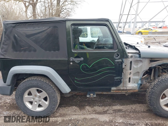 2011 Jeep Wrangler Sport with VIN 1J4AA2D18BL588273, listed as a IAAI auction lot 41857858 with 136,473 mi miles and . Bid and sale history available at carsss.com. Image 13.