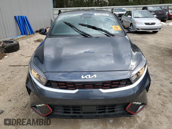 2024 Kia Forte GT-Line with VIN 3KPF54AD5RE733847, listed as a Copart auction lot 48841065 with 11,045 mi miles and Salvage Title. Bid and sale history available at carsss.com. Image 5.