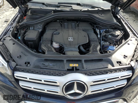 2018 Mercedes-Benz GLS 450 with VIN 4JGDF6EE7JB149174, listed as a Copart auction lot 49499445 with 90,870 mi miles and Salvage Title. Bid and sale history available at DreamBid. Image 12.
